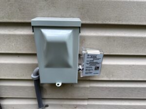 Whole-home surge protection installed at the panel — Spartan Home Pros, serving Old Bridge, NJ