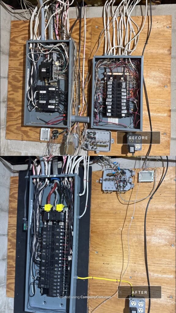 Dual Panel Upgrade — Spartan Home Pros, Central New Jersey