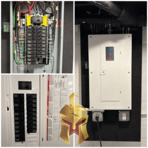 Electric panel replacement by Spartan Home Pros