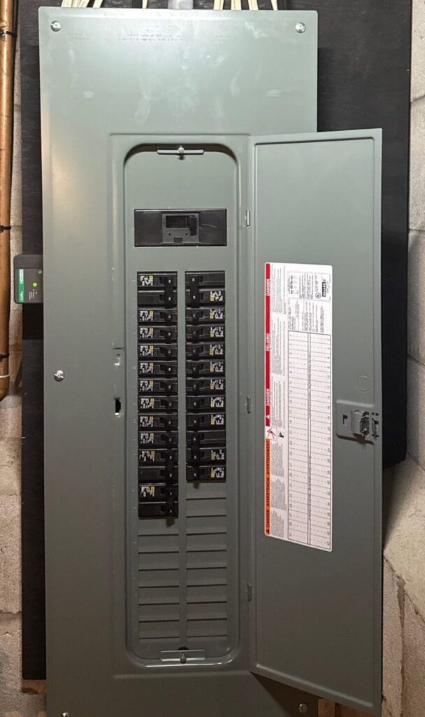 Electric panel upgrade with surge protector edited — Spartan Home Pros, Central New Jersey