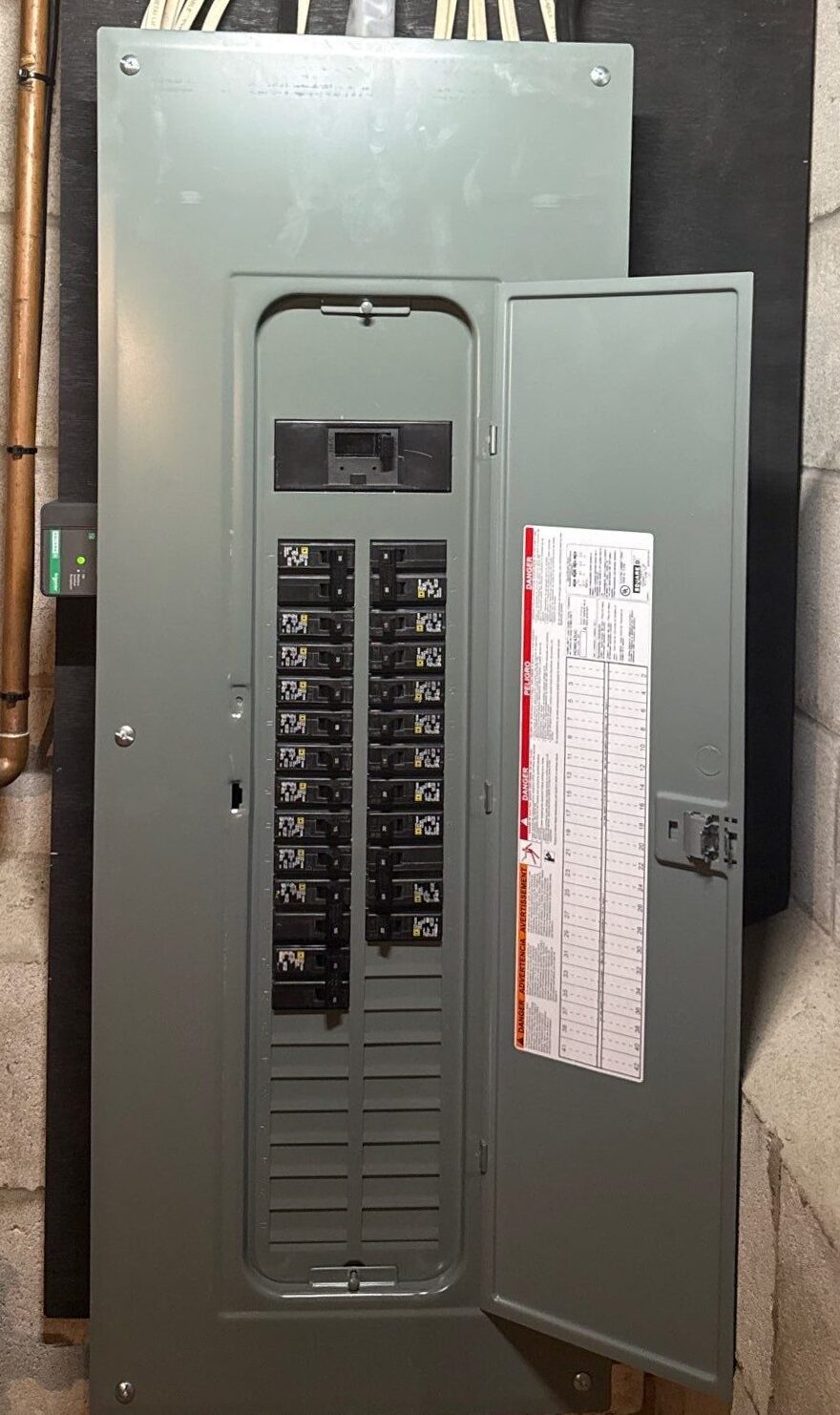 Electric panel upgrade with surge protector piscataway — Spartan Home Pros, Central New Jersey