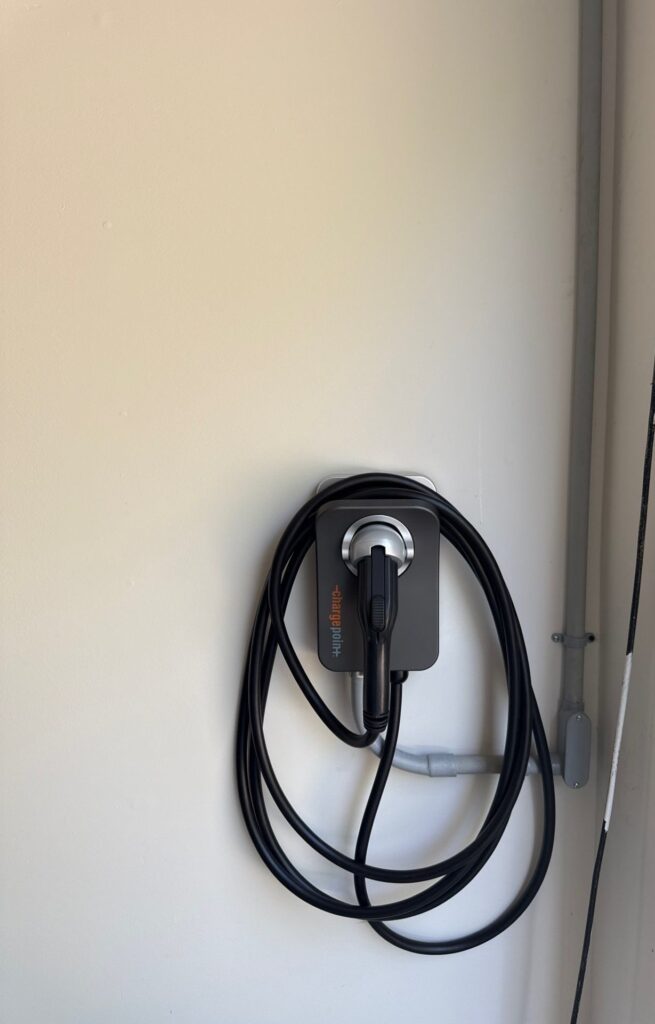 EV charger installed in 2 edited — Spartan Home Pros, Central New Jersey