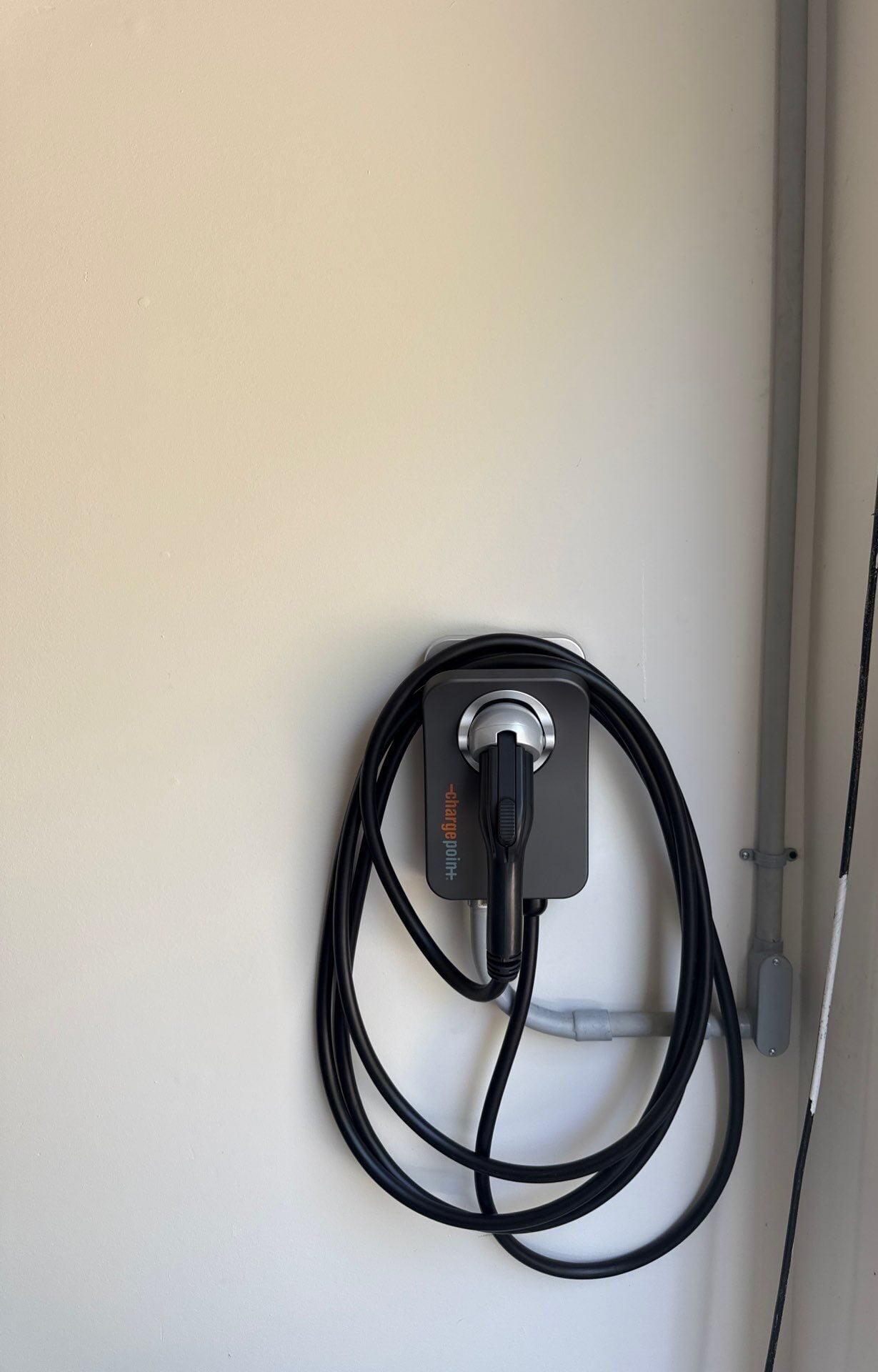 EV charger installed in 2 edited — Spartan Home Pros, Central New Jersey