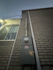 Exterior Meter Socket Service Mast — Spartan Home Pros, Hillsborough, NJ