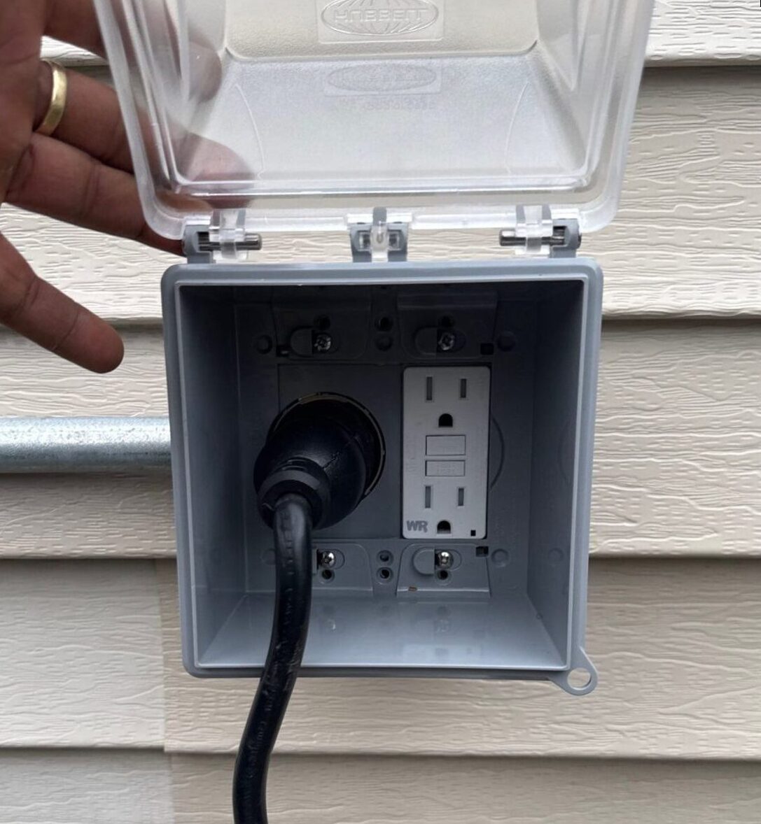 Generator Inlet GFCI Outlet Install edited — Spartan Home Pros, Generator Installation, NJ