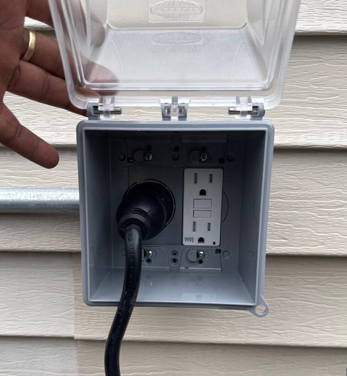 Generator Inlet GFCI Outlet Install — Spartan Home Pros, Montgomery / Belle Mead, NJ