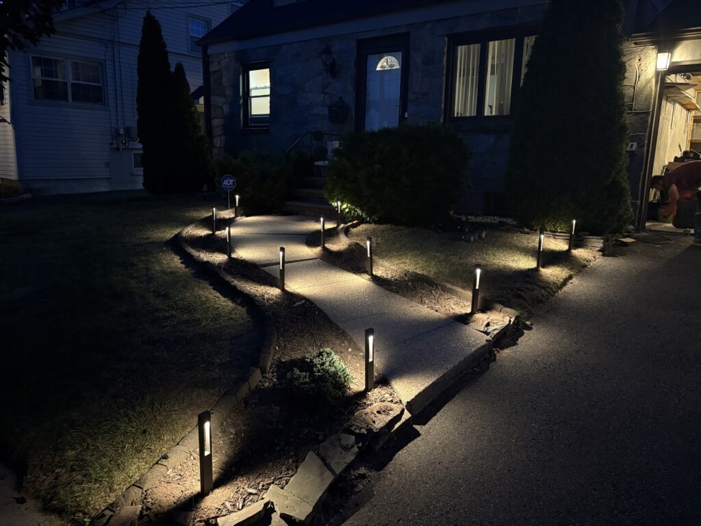 Low Voltage Walkway Path Lighting — Spartan Home Pros, Chester, NJ