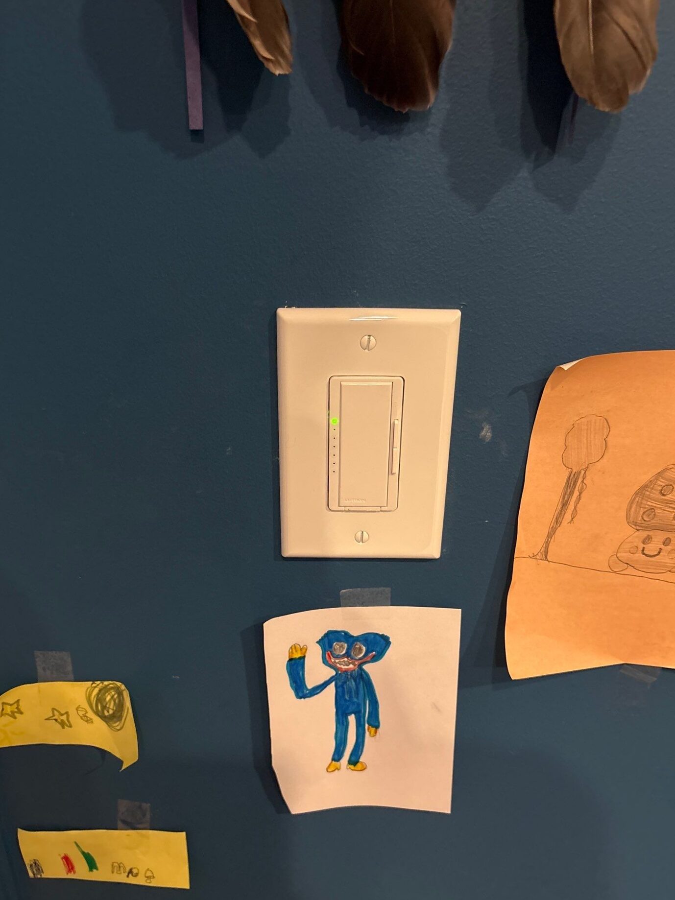Lutron Maestro smart dimmer switch bedroom — Spartan Home Pros, Central New Jersey