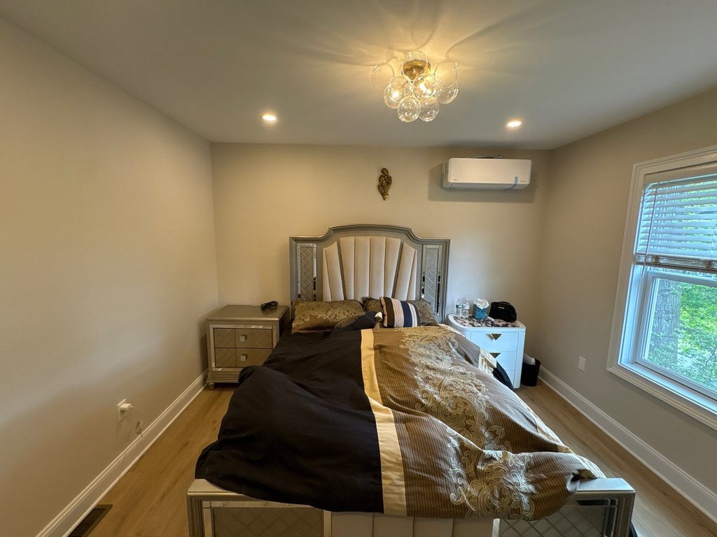 Mini Split Electrical Install Bedroom — Spartan Home Pros, Central New Jersey