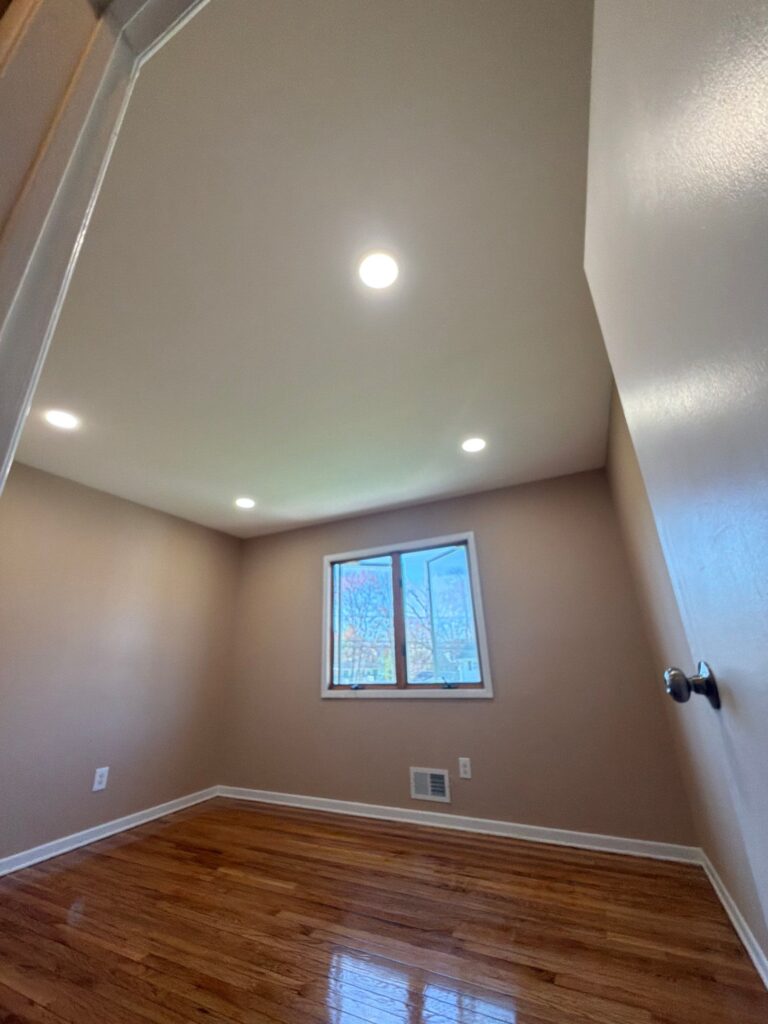 Recessed Lighting Installation in Ceiling Bedroom — Spartan Home Pros, Readington, NJ