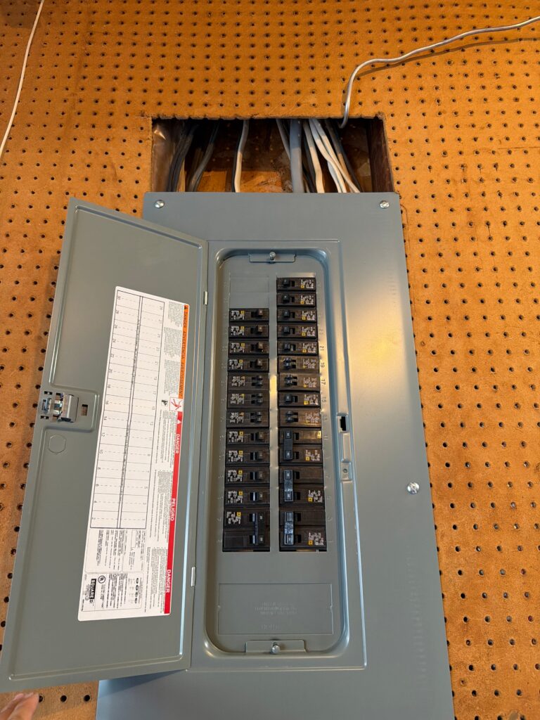 site review on an electrical job in Long Hill, NJ — Spartan Home Pros