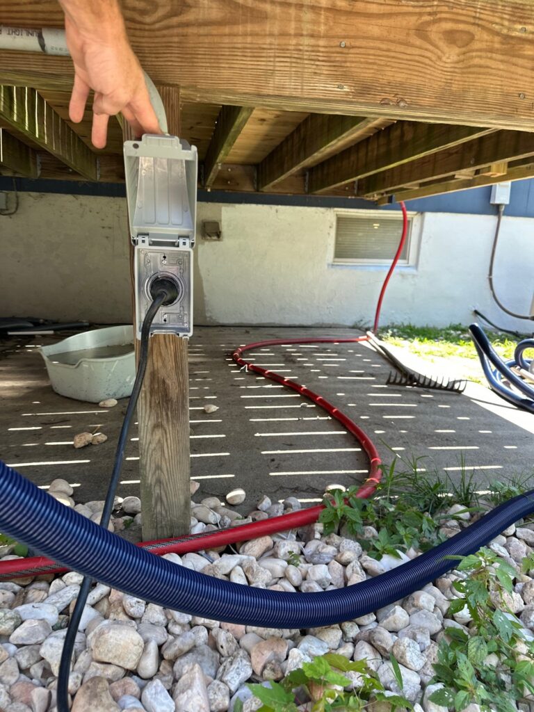 final safety check on an electrical job in Lincroft, NJ — Spartan Home Pros