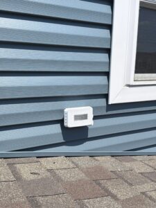 Weatherproof exterior GFCI outlet — Spartan Home Pros, serving Readington, NJ
