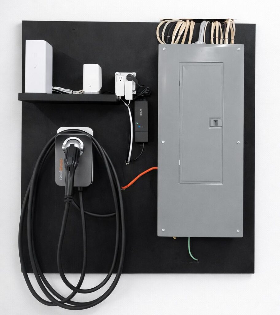 Level 2 EV charger we installed in Marlboro, NJ, by Spartan Home Pros